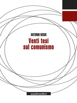 cover image of Venti tesi sul comunismo